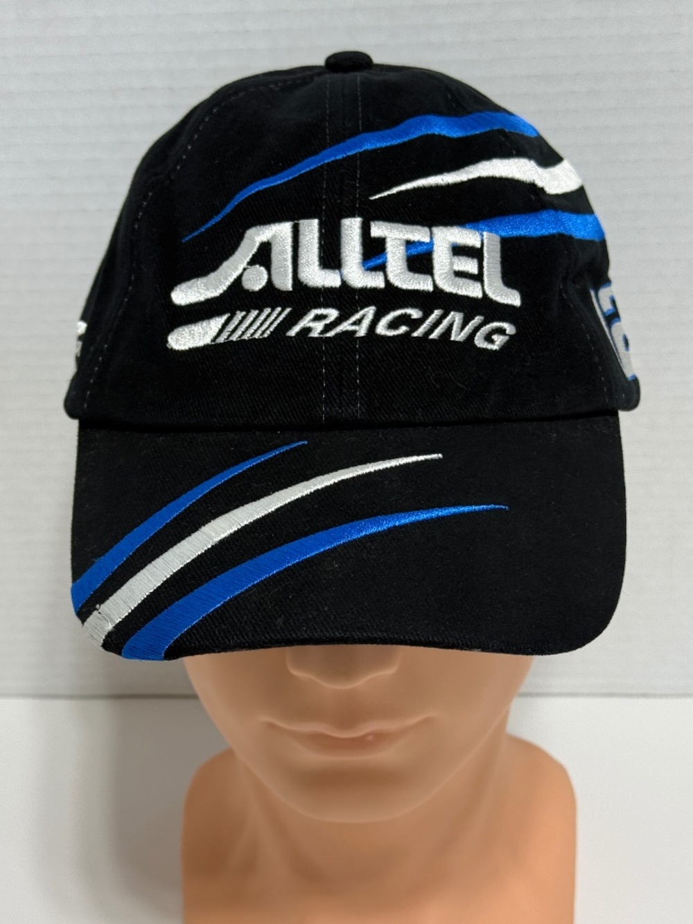Alltel Racing Ryan Newman Hat Cap #12 Black Blue Penske Chase Authentics